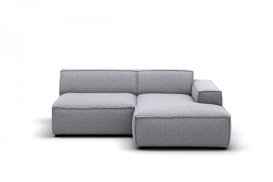 Model MODULARIS NB (niski bok) - Modularis NB sofa 1,5 osobowa + longchair prawy